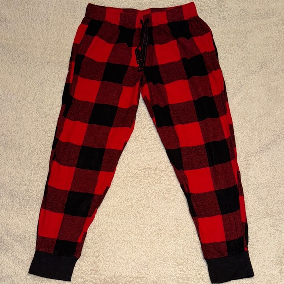 Old Navy Other - 🎄 EUC Unisex Old Navy Red & Black Buffalo Plaid Pajama Pants – Size S